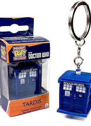 Брелок funko pocket pop! "тардіс" з доктора хто