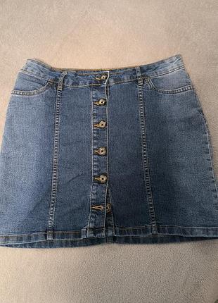 Классная джинсовая юбочка