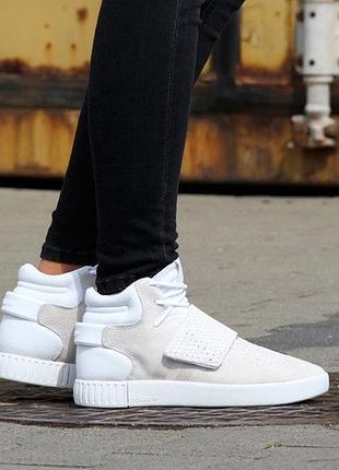 Унисекс кроссовки adidas tubular invader strap (39,5-40р.)2 фото