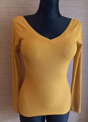 Стильная женская кофточка в рубчик only р хс-с