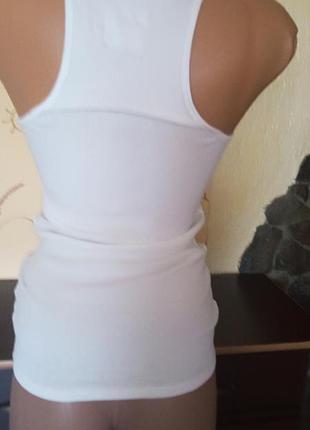 Майка боксерка в рубчик