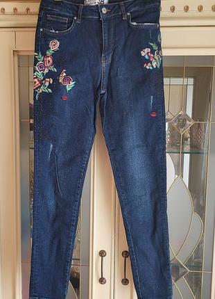 Denim женские джинсы . змейка yкк. 38 размер