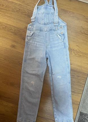 Джинсовий комбінезон для дівчинки