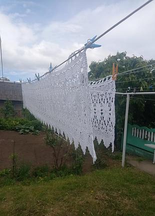 Мереживо. (для низу тюлі,скатертини.)