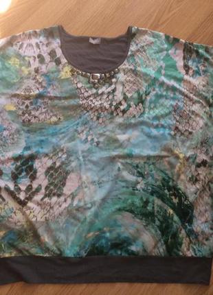 Фирменная футболка,блуза gelco,вискоза