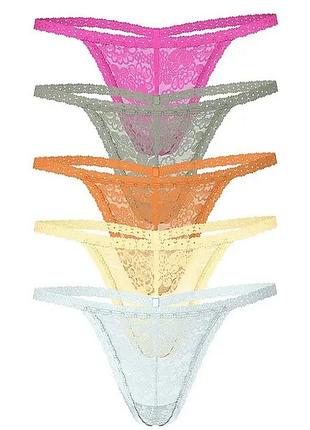 Набір трусиків victoria’s secret, 5шт😍