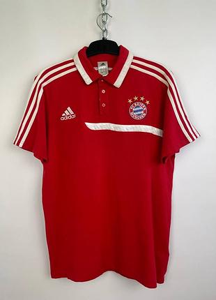 Мужское футбольное поло футболка adidas fc bayern munich бавария