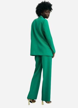Зеленые брюки zara 4