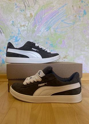 Кеди puma шкіряні3 фото