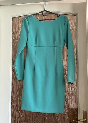 Сукня коротка з костюмної тканини