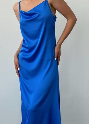 Сатинова сукня zara в більєвому стилі