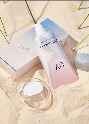 Сонцезахисний крем sun treatment uv spf50+ pa+++ isolate sun block lotio