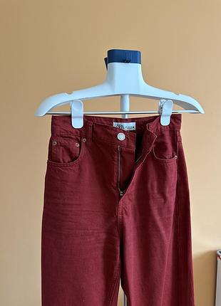Прямі джинси zara