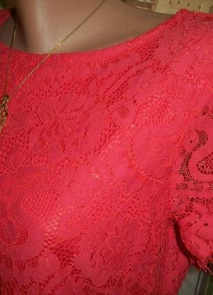 Нарядное кружевное платье 👒👠💄46/48 р dorothy perkins дороти перкинс6 фото