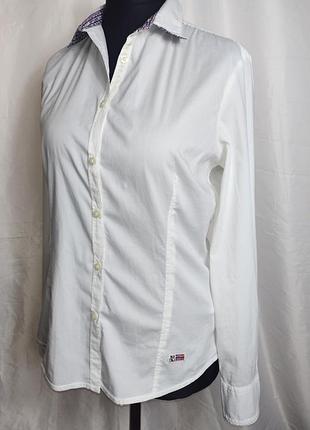 Біла бавовняна сорочка м розмір.