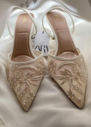Туфлі, босоніжки, слингбеки zara