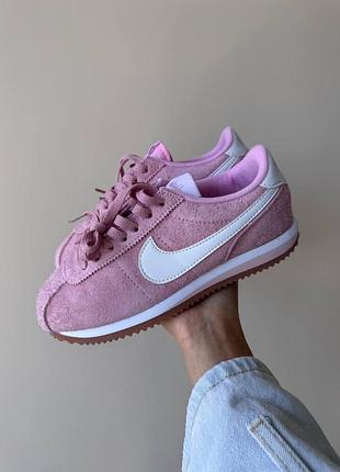 Nike cortez pink suede