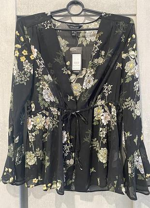 Блуза накидка на завʼязку