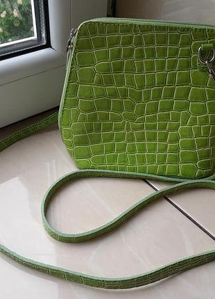 Сумочка кожаная, италия