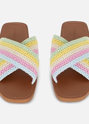 Шльопанці жіночі в’язані primark