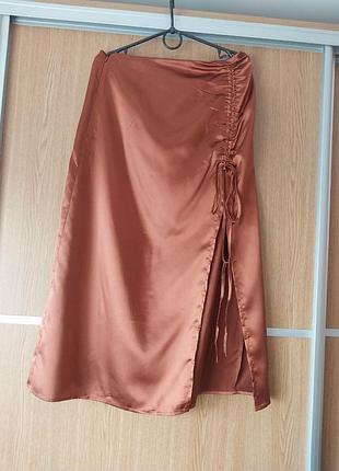 Юбка в бельевом стиле размер l