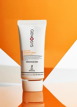 Multi vita radiance cream genosys - крем для лица мультивитаминный дженозис