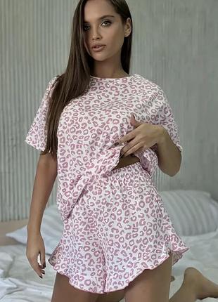 Піжама з коротким рукавом