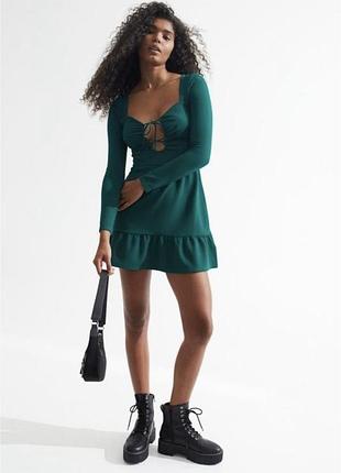 Смарагдова сукня h&m розмір s