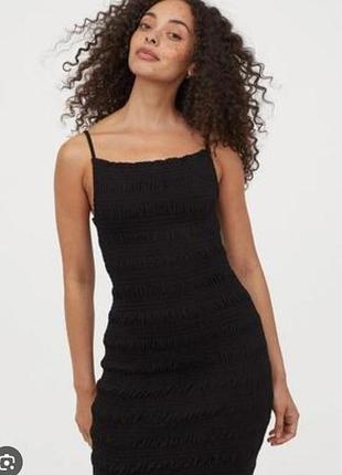 Эластичное платье по фигуре резинка h&amp;m