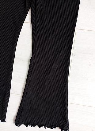 Лосины клеш в рубчик на 3 года 2