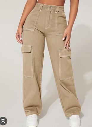 Штани карго від shein, m/38