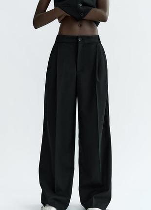 Штаны палаццо zara большого размера