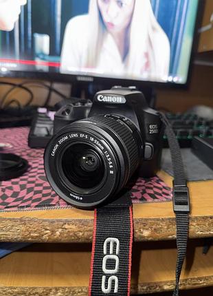 Фотоаппарат зеркальный canon eos 250d ef-s 18-55|||kit з блютузем