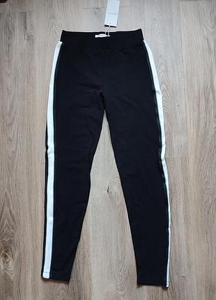 Новые лосины с лампасами reserved xs