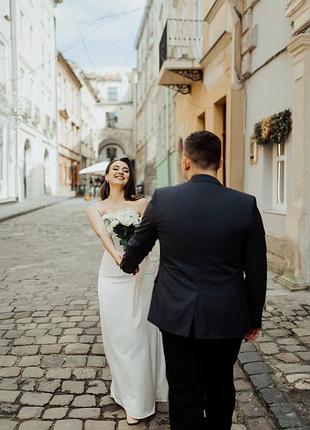 Образ на фотосессию или свадьбу. юбка + корсет.3 фото
