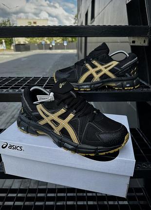 Кроссовки asics gel kahana 8 black &amp; gold