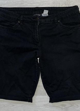 Шорты джинсовые 16р хxl 34p стрейч