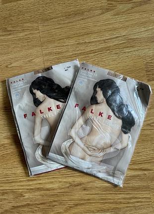 Женские колготки с открытыми пальцами falke shelina 12 den, цвет sun, размер s-m