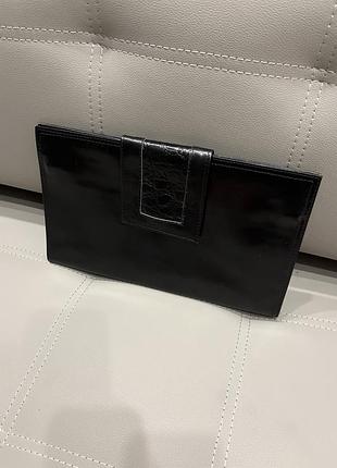 Шкіряний клатч  італія