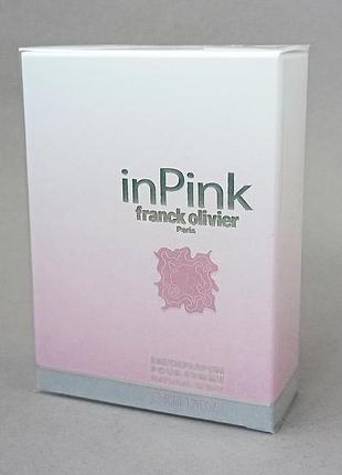 Franck olivier in pink 50 мл для жінок (оригінал)