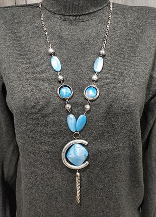 Красивое украшение на шею, подвеска, бижутерия