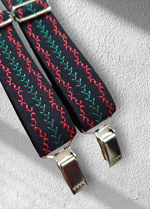 Эксклюзивные вышитые подтяжки