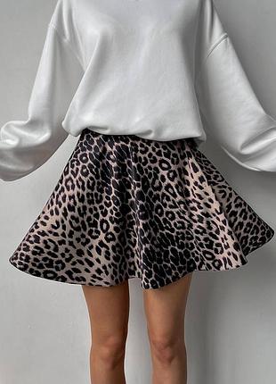 • стильные мини юбочки в принте лео 🐾🐆