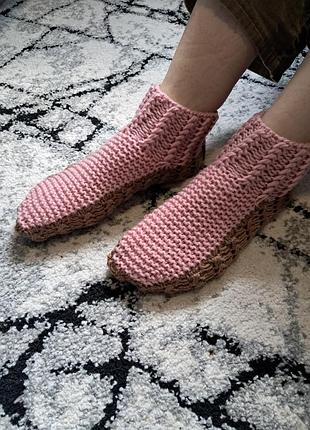 Handmade носки для дома, размер 39-40