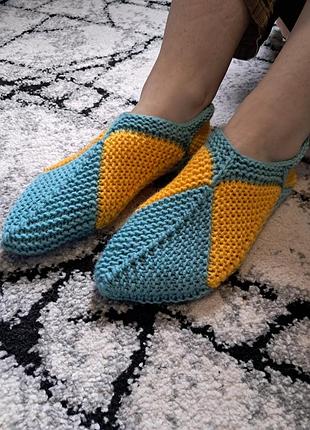 Handmade носки для дома, размер 39-40