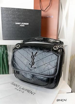 Сумка премиум кожа в стиле "ysl"