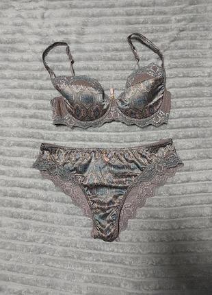 L'etude комплект белья трусы + бюстгалтер лифчик женский 75d 44