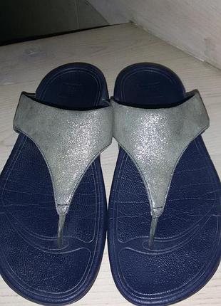 Fitflop(usa)-  замшеві шльопанці р. 38(24,2 см)