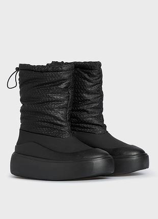Ботинки дутики calvin klein р. 38 39 сапоги с боктинки новые оригинал с коробкой