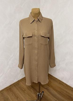 Стильна подовжена сорочка